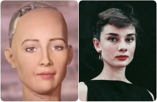 Khuôn mặt thô và xấu của Sophia - cô robot đầu tiên được trao quyền công dân